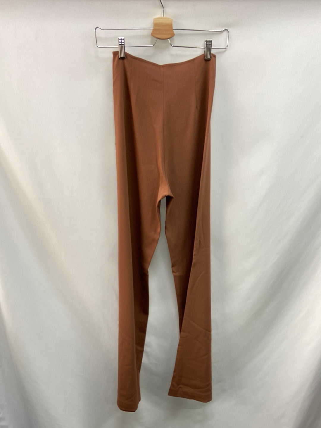 CORTANA.Pantalones palazzo camel T.36