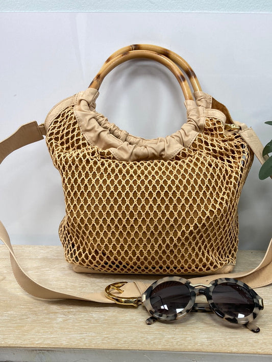 CULT. Beige mesh bag