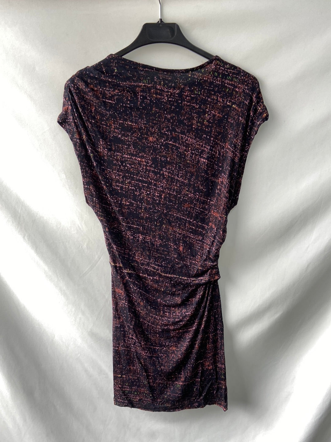 H&amp;M. Gathered T-shirt dress T.xs