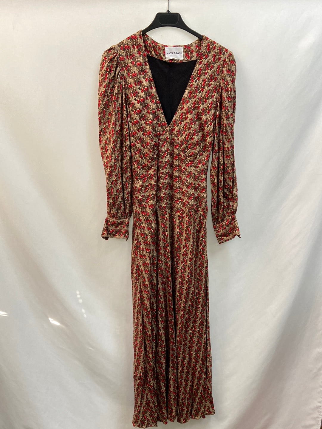 ANTIK BATIK. Long printed dress S.XS/36