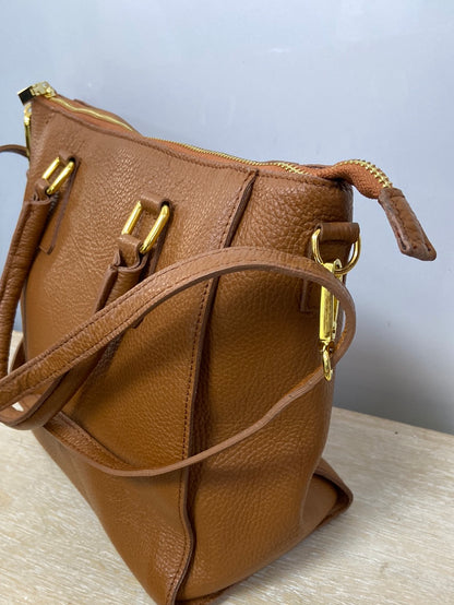 OTHERS. Camel leather bag