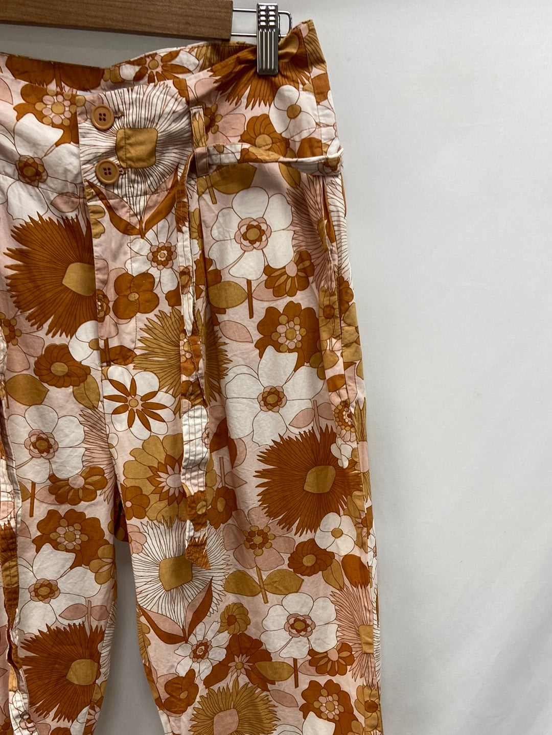 ANTIK BATIK.Pantalones anchos retro T.38