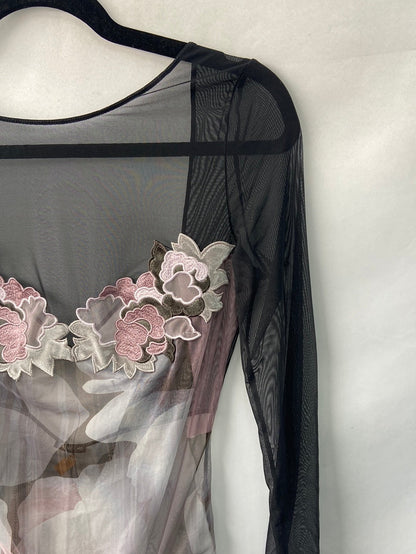 OYSHO. Body flores T.s