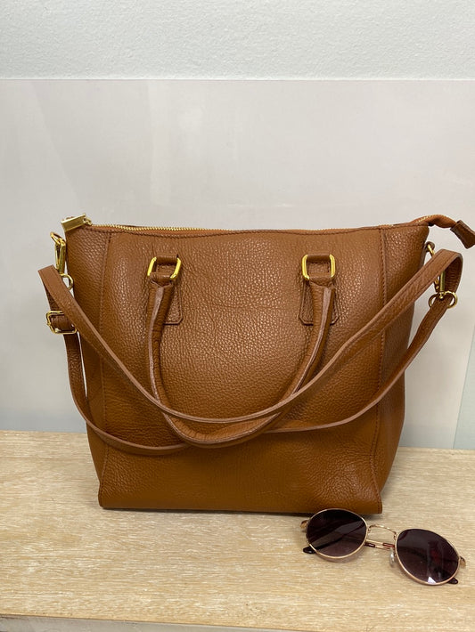 OTHERS. Camel leather bag