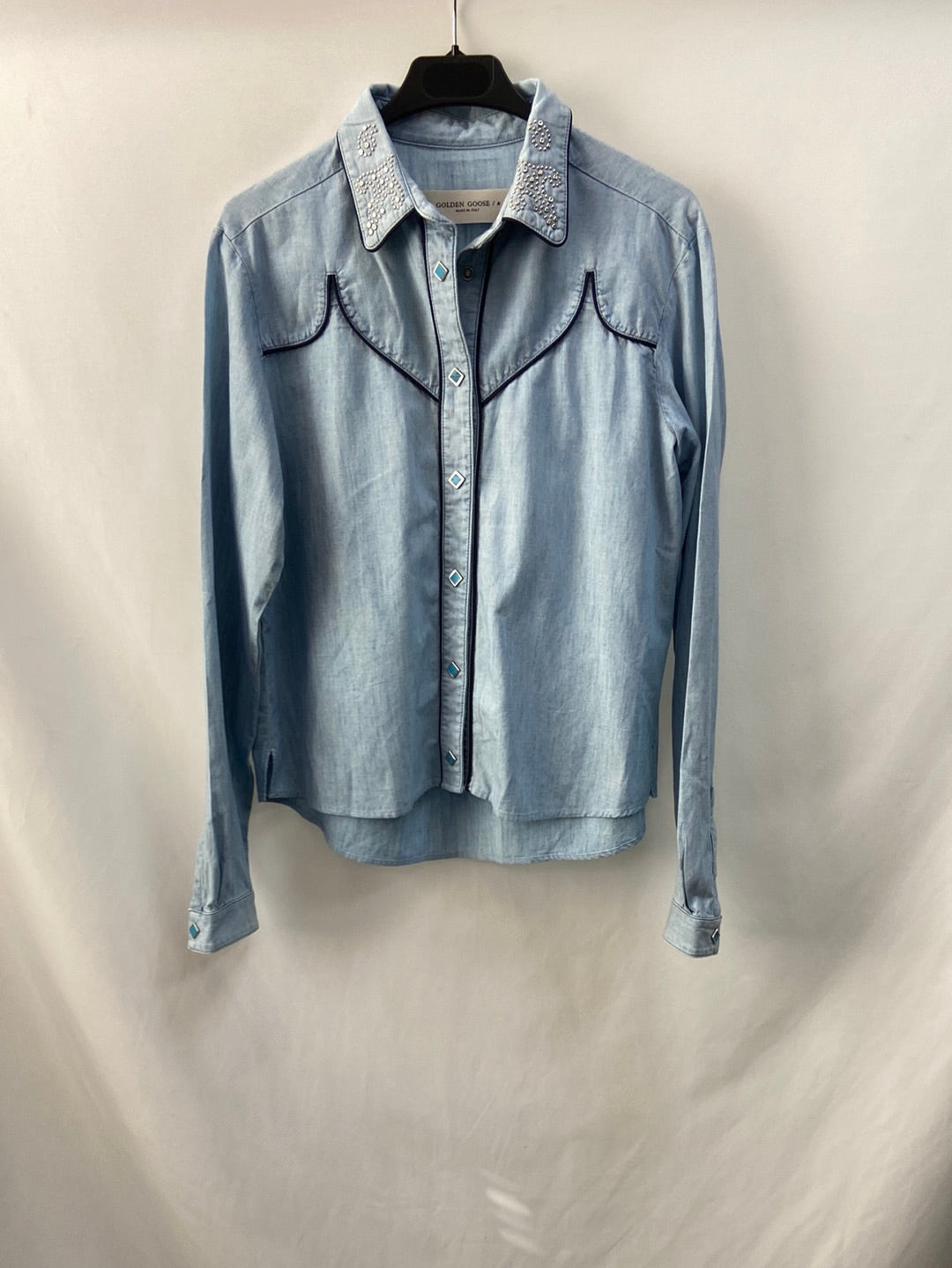 GOLDEN GOOSE.Camisa vaquera T.s