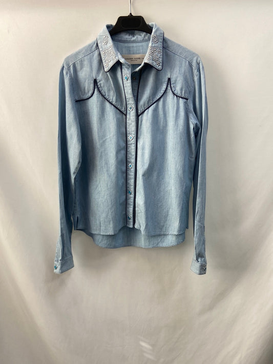 GOLDEN GOOSE.Camisa vaquera T.s