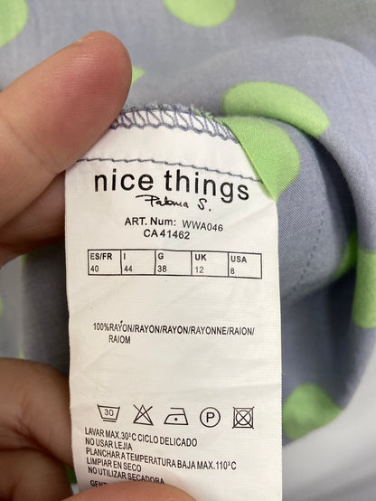 NICE THINGS. Polka dot blouse T.40