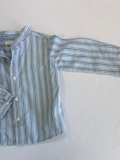 GOCCO. Camisa rayas azules T.12-18m