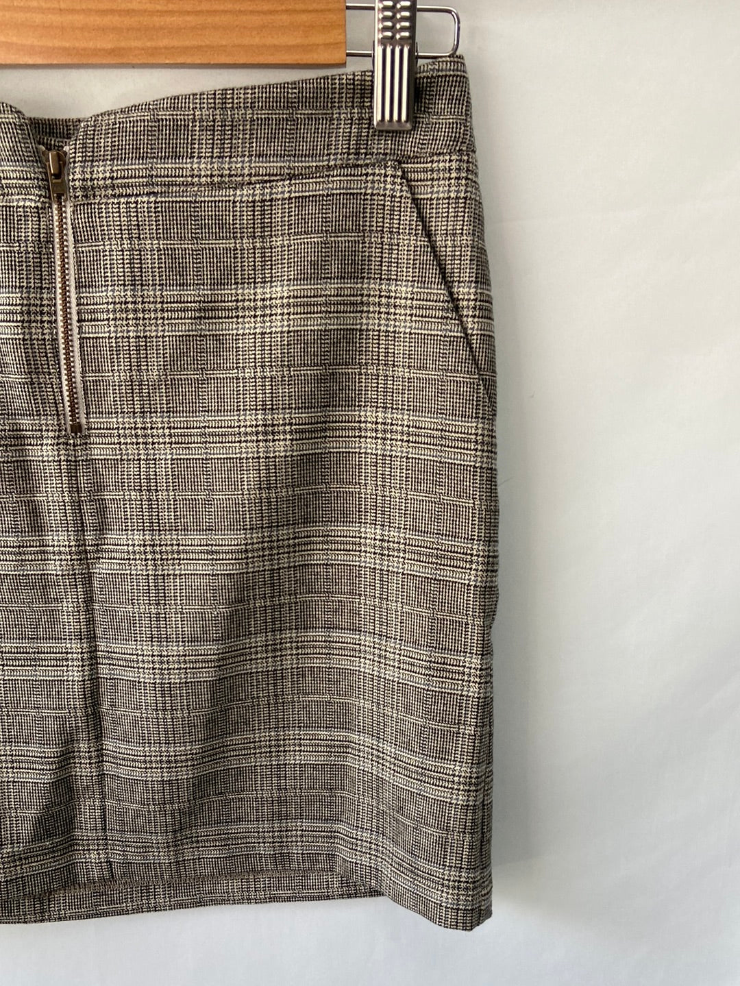 SYSTEMACTION.Falda cuadros T.34