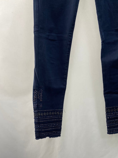 OTRAS.Vaqueros azules pedrería T.34