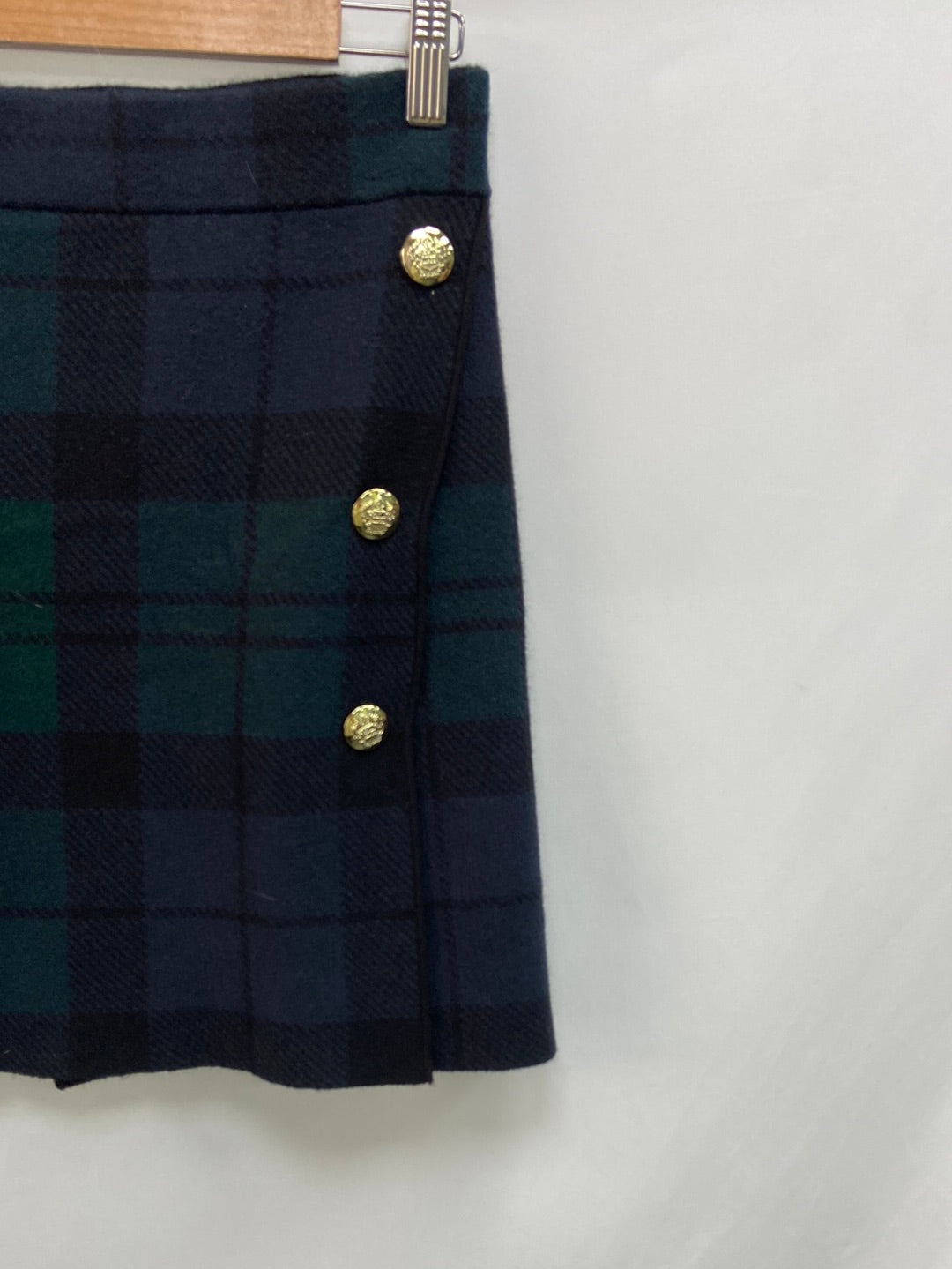 SFERA.Falda cuadros algodón T.S