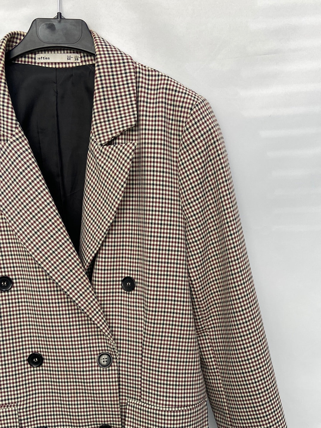 LEFTIES.Chaqueta pata de gallo T.M (Tara)