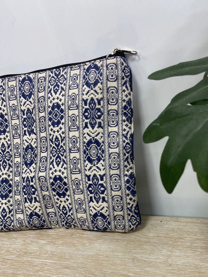 OTHER. Hippie bag with embroidered fabric and mirrors
