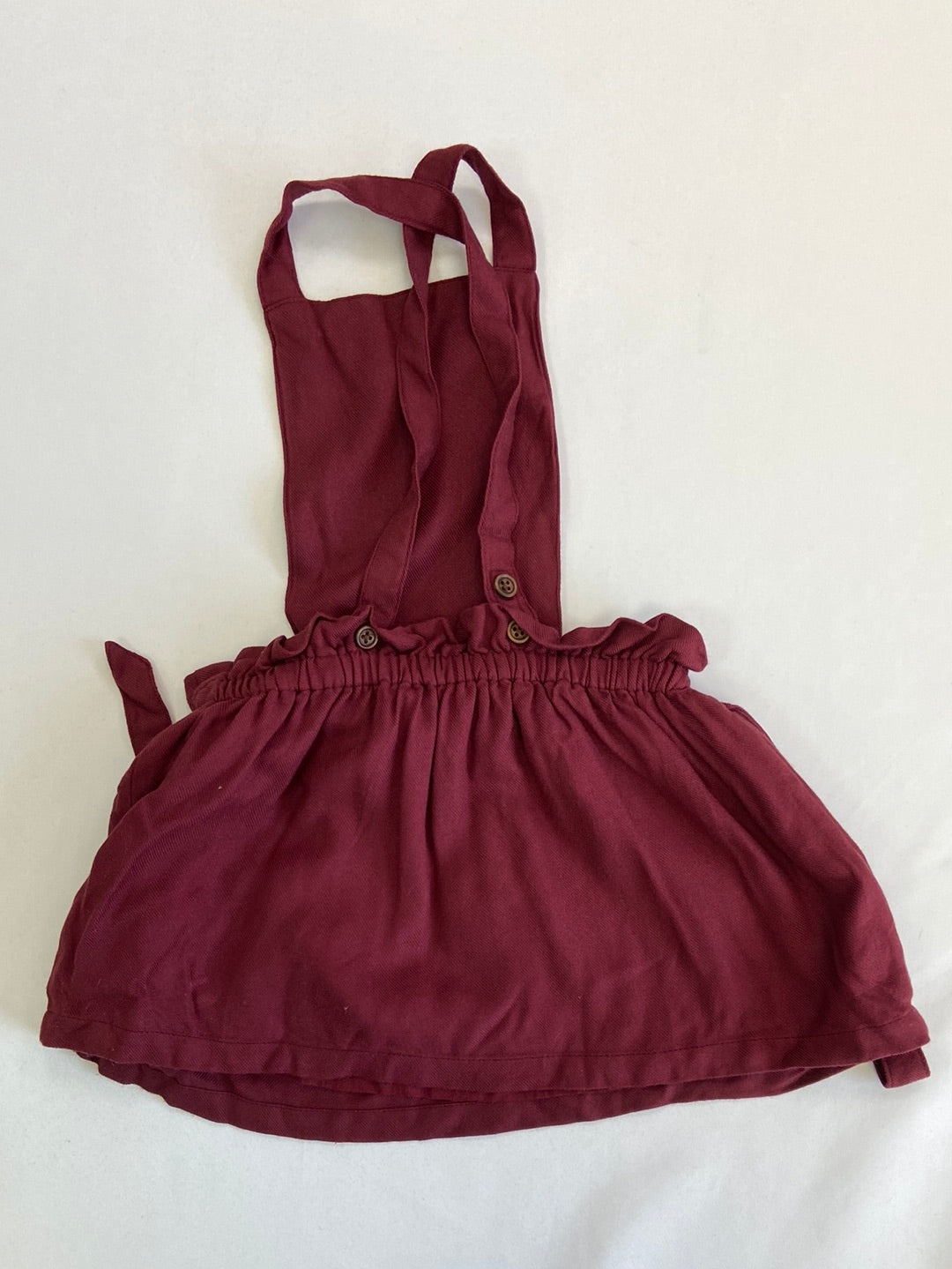 BONNETÀ POMPON. Peto burdeos tirantes T.3 años