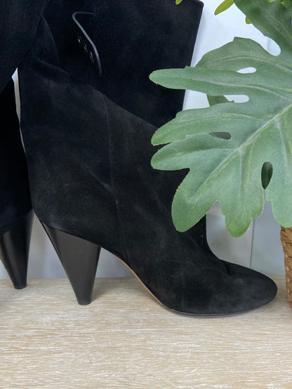 ISABEL MARANT.Botas negras ante T.40