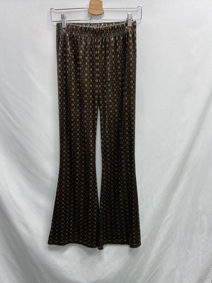 RENATTA&GO. Pantalón terciopelo estampado T.u(s)