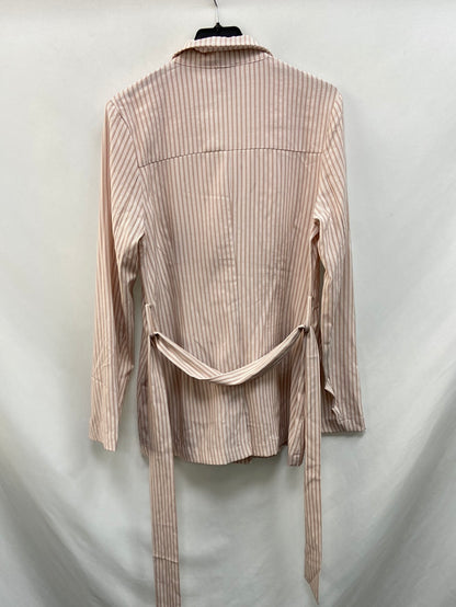 LOLA MAY.Blazer fluida rayas T.10(38)