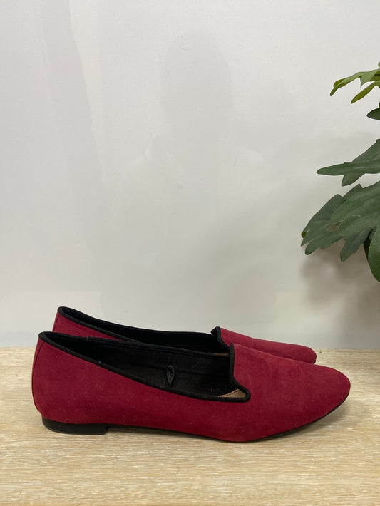 PULL&BEAR. Bailarinas burdeos T.38