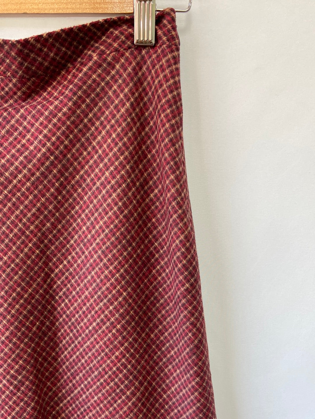 ABERDEEN.Falda midi cuadros T.34