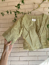 Blusa verde 100%lino T.xs/s
