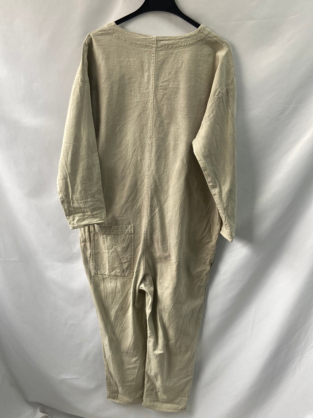 ZARA.Mono largo oversized textura T.M