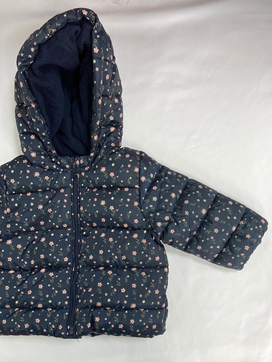 KIABI.Plumas flores 9 meses