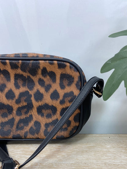 CORTEFIEL. Animal print faux leather bag