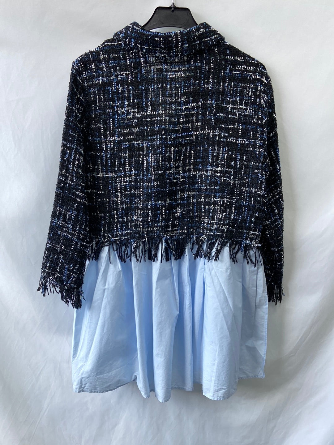 ZARA.Top doble textura T.S