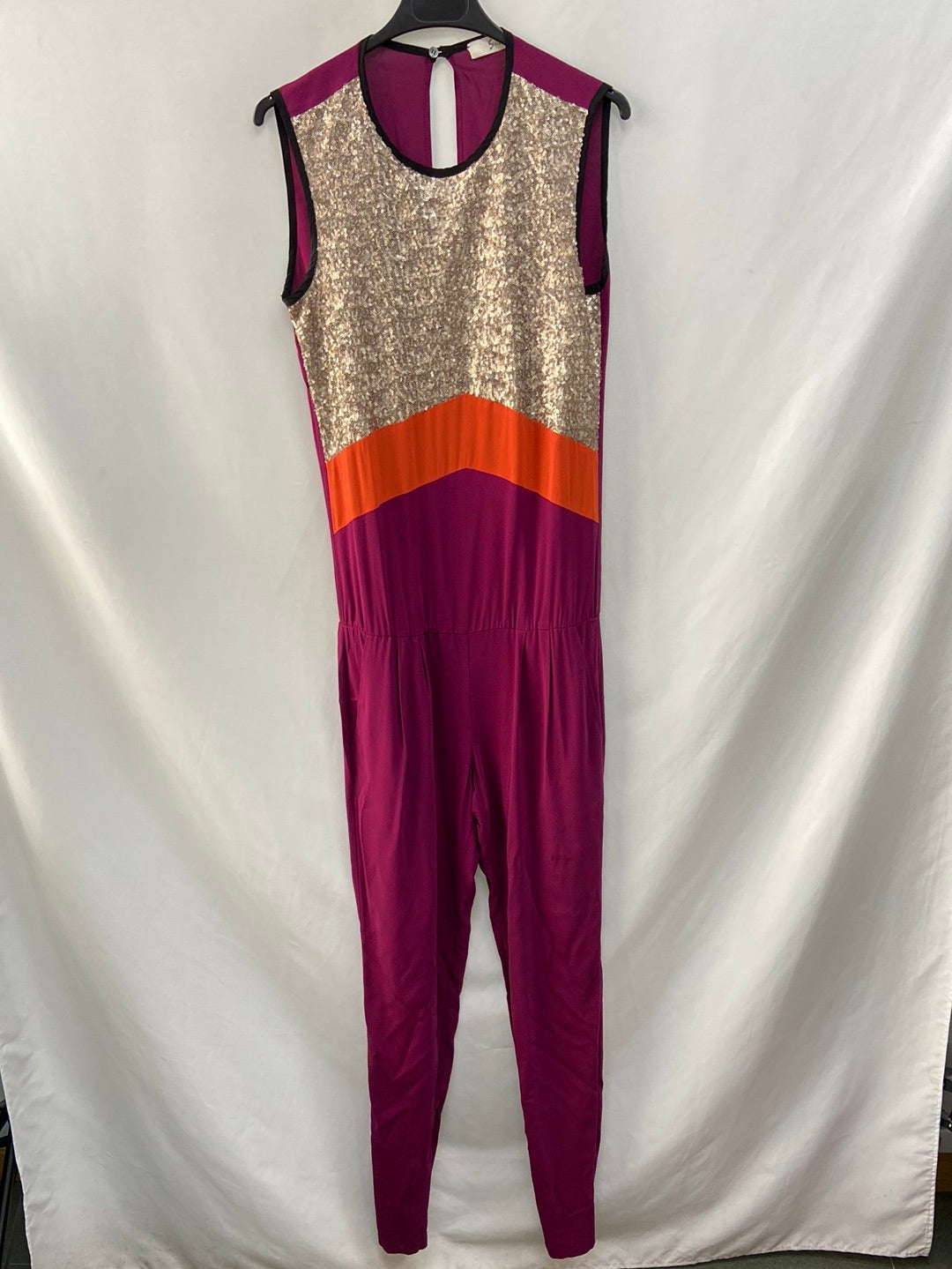 SUOLI. Long sequin jumpsuit Your(s)