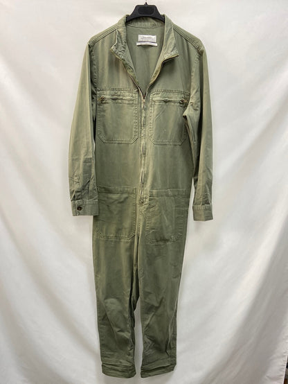 ZARA.Mono largo denim verde caqui T.S (TARA)