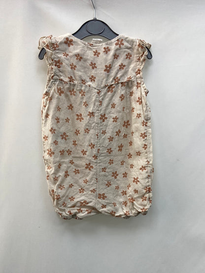 H&amp;M.Linen Dungarees 12-18 months