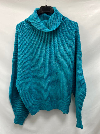 H&M.Jersey oversized cuello vuelto T.xs