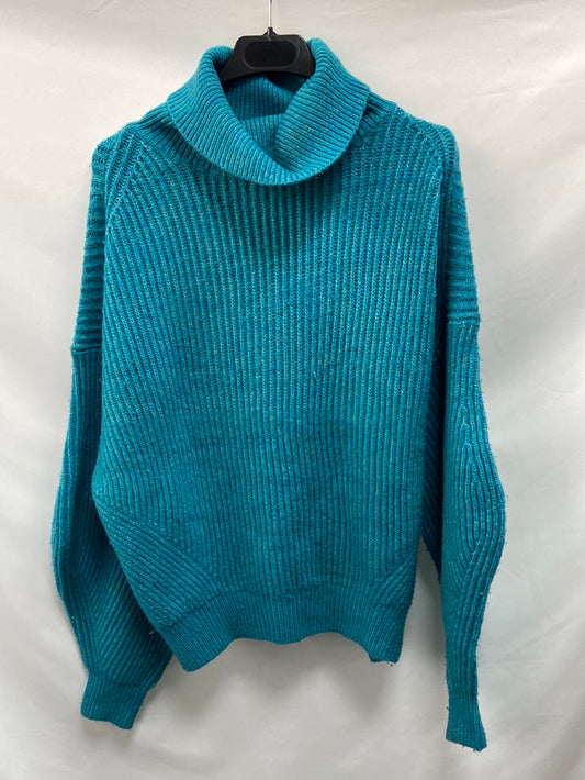 H&M.Jersey oversized cuello vuelto T.xs