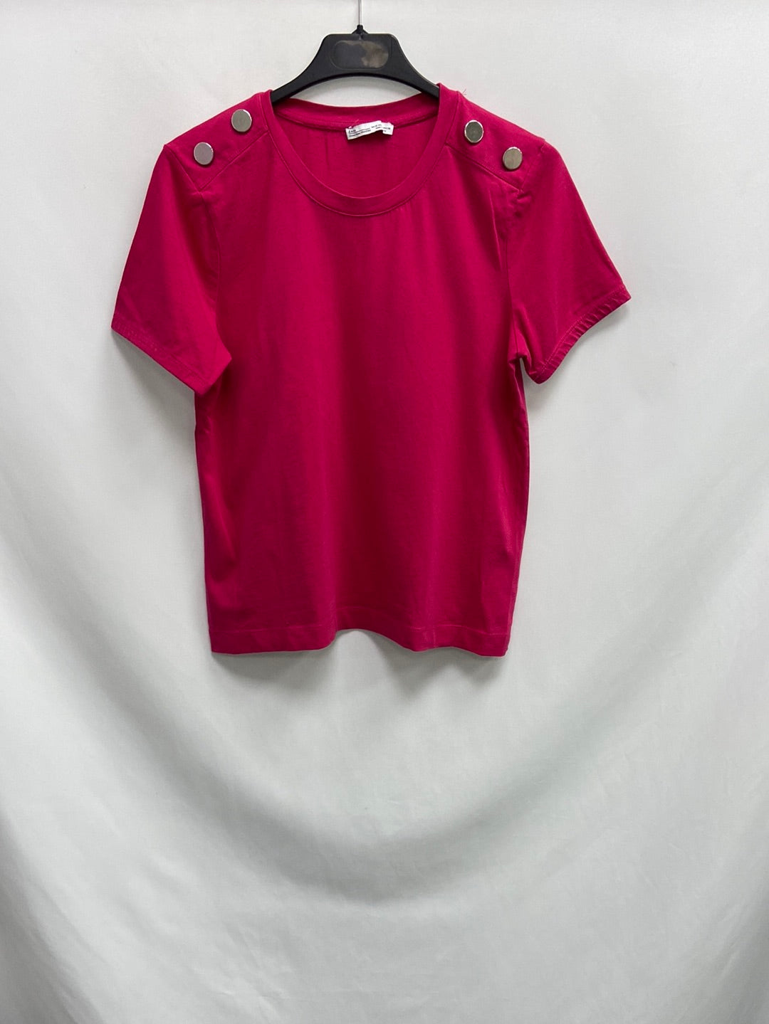 ZARA. Pink button-down shirt TM