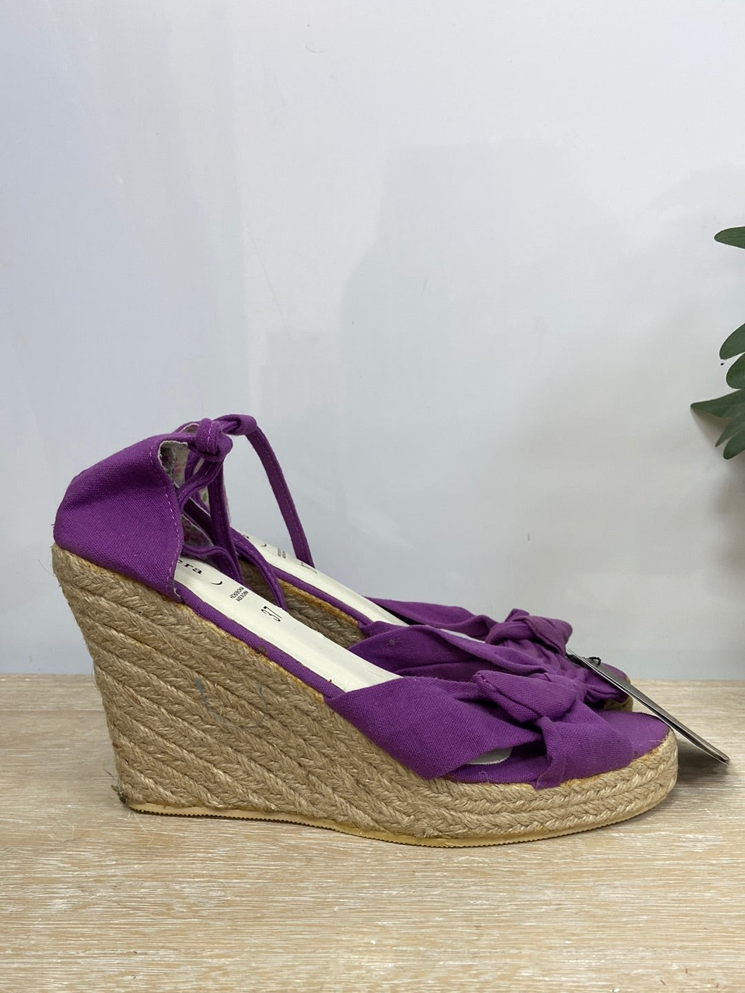 SFERA.Cuñas esparto moradas T.37