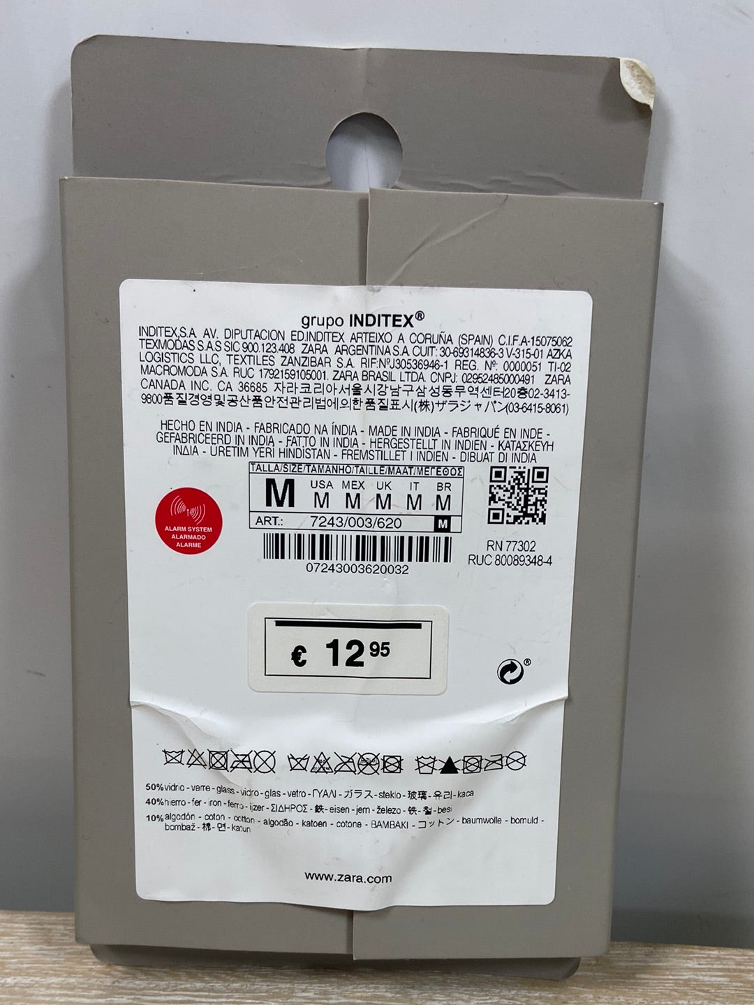 ZARA.Pendientes maxi abalorios