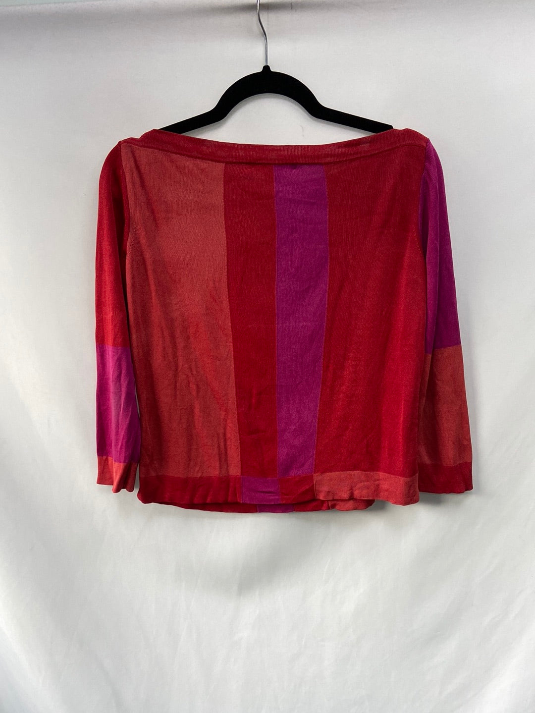 SAKS FIFTH AVENUE. Striped knit sweater Ts