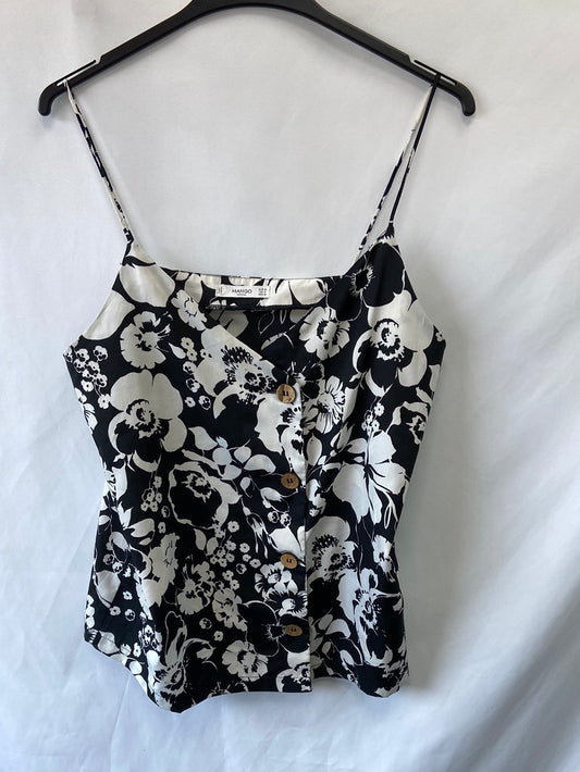 MANGO.Top tirantes flores T.M