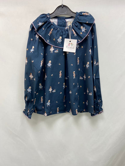 ECOCÓ.Blusa estampada T.5 años
