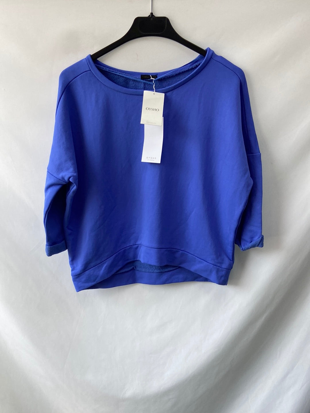 OYSHO. Blue Ts Top/Sweatshirt
