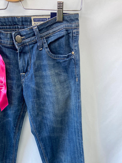 FORNARINA.Vaqueros clásicos cintura baja T.27(36)