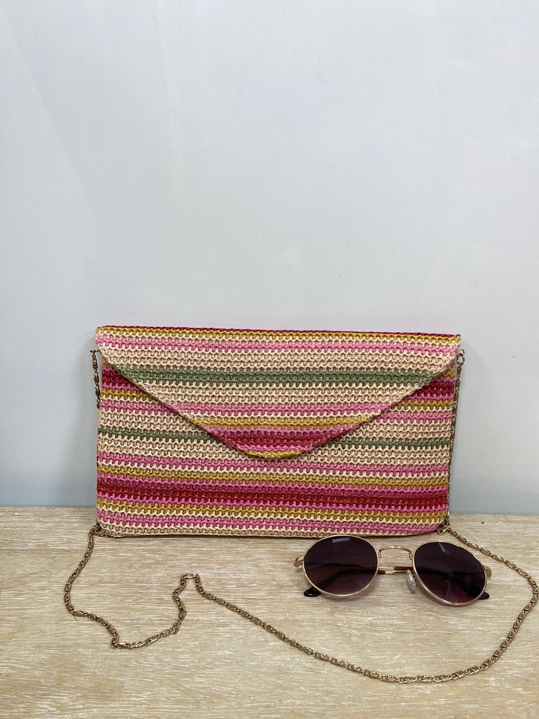 OTHERS. Colorful raffia bag