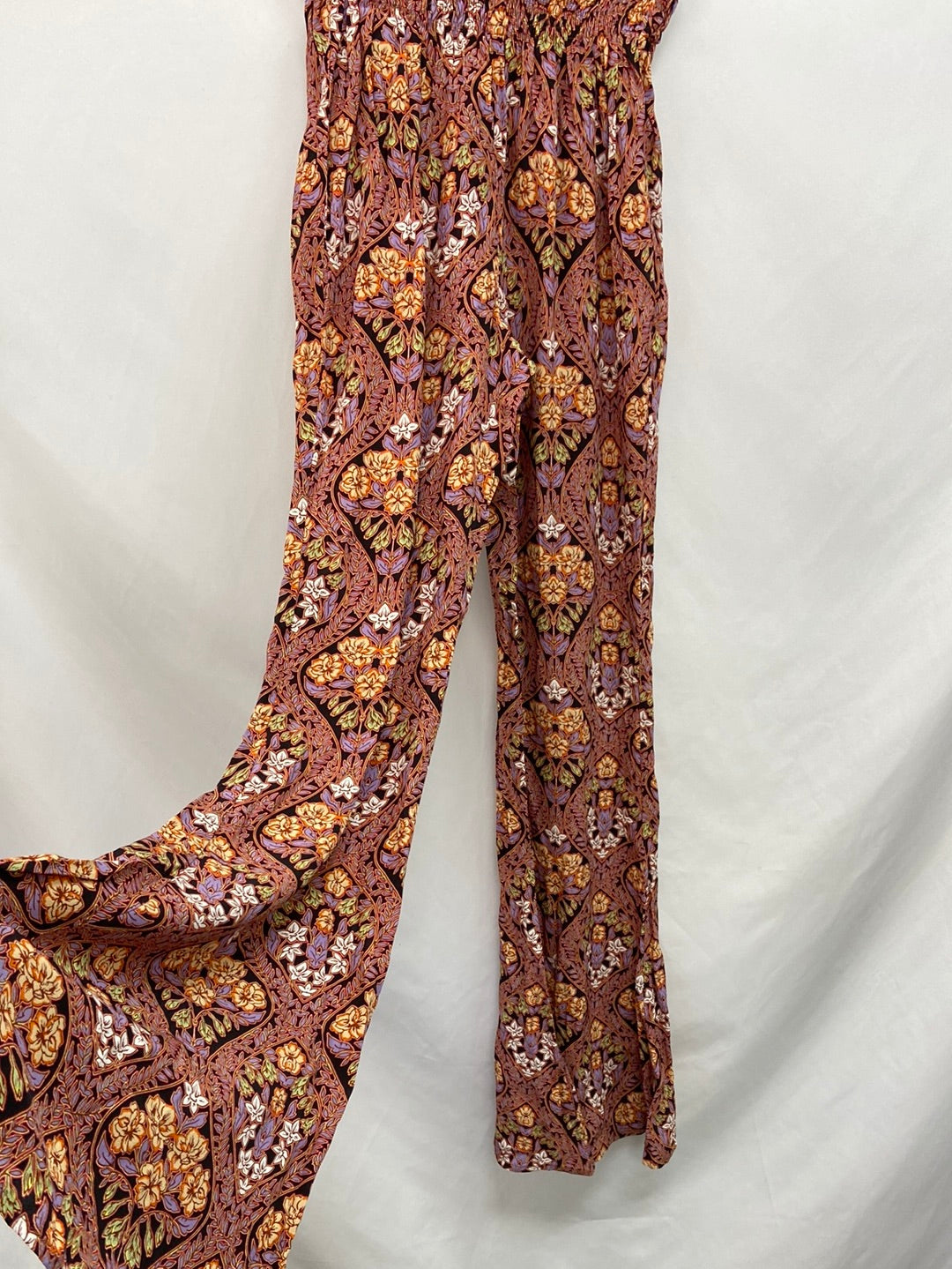 ZARA. Floral trousers Tm