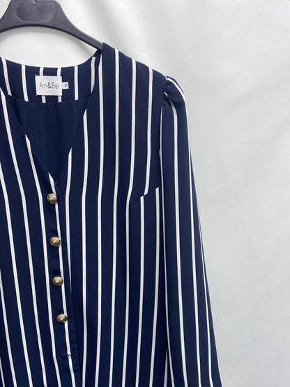 AN&amp;BE. Striped dress/blazer Tm
