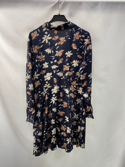 LM.Vestido camisero flores T.S