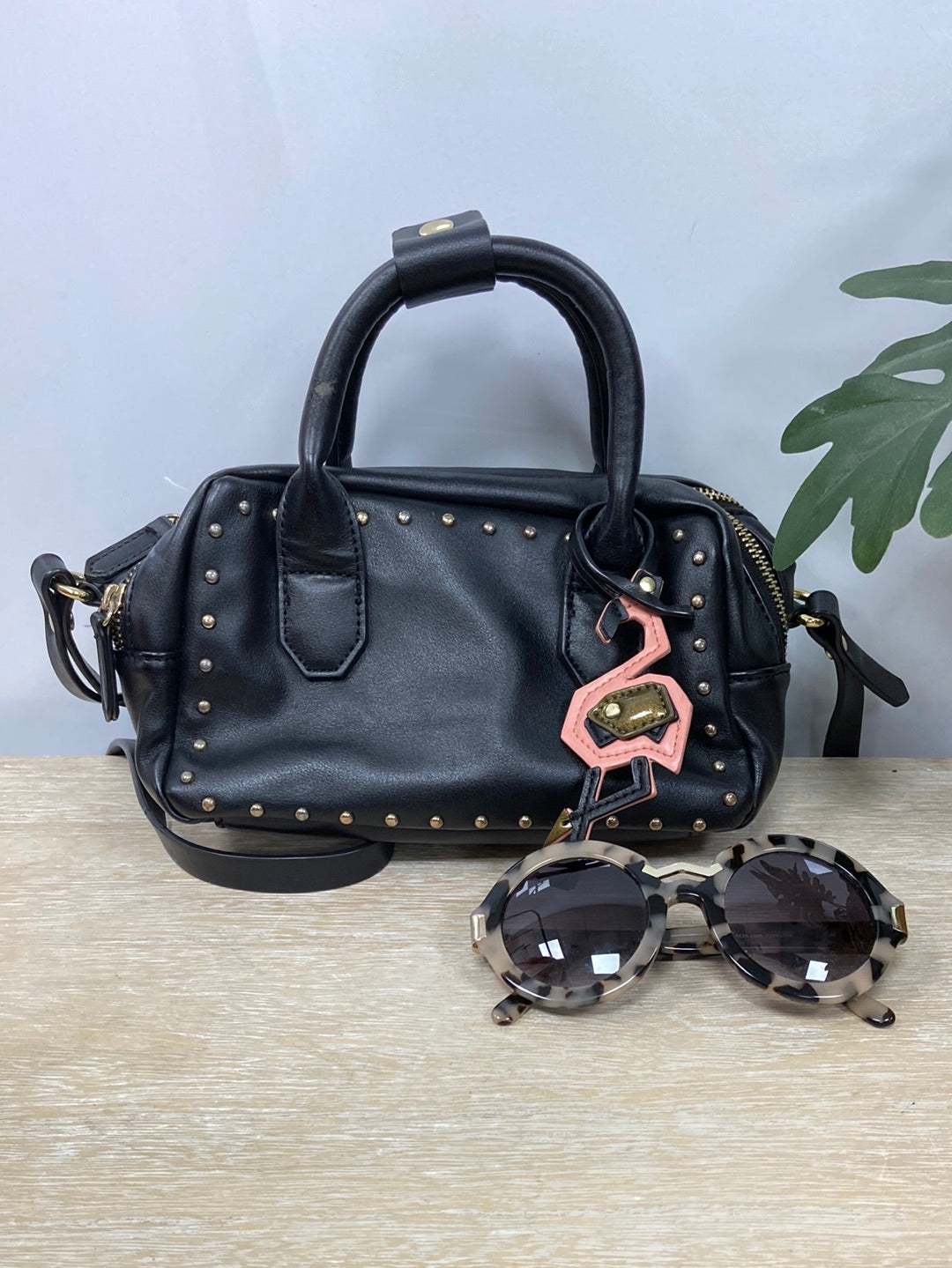 ZARA. Mini black bag (Tara)
