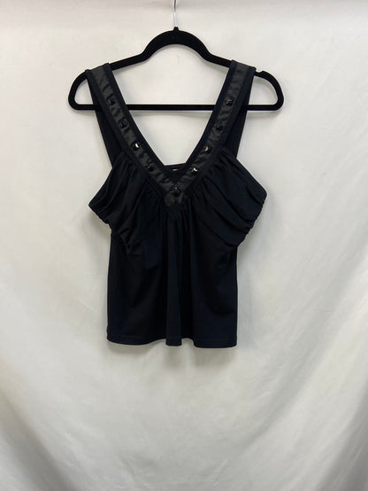 ALBA CONDE. Black top S.XL