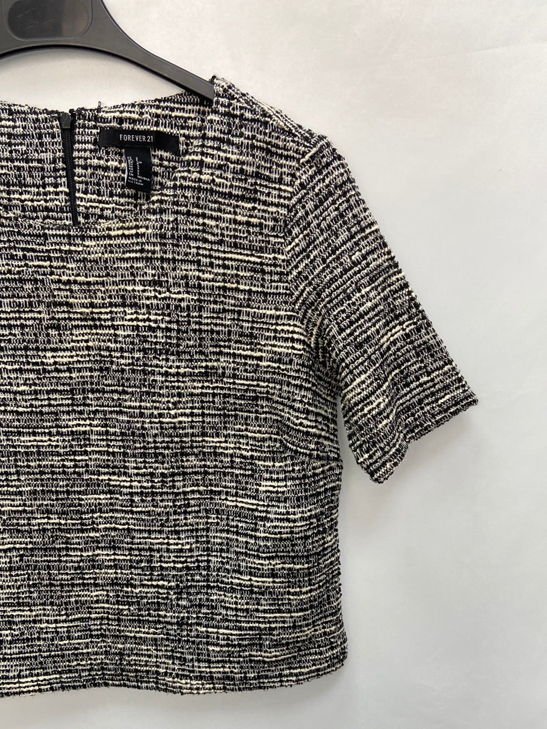 FOREVER21.Top tweed T.s