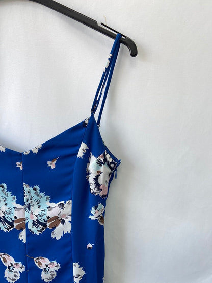 ZARA.Mono corto azul  T.S