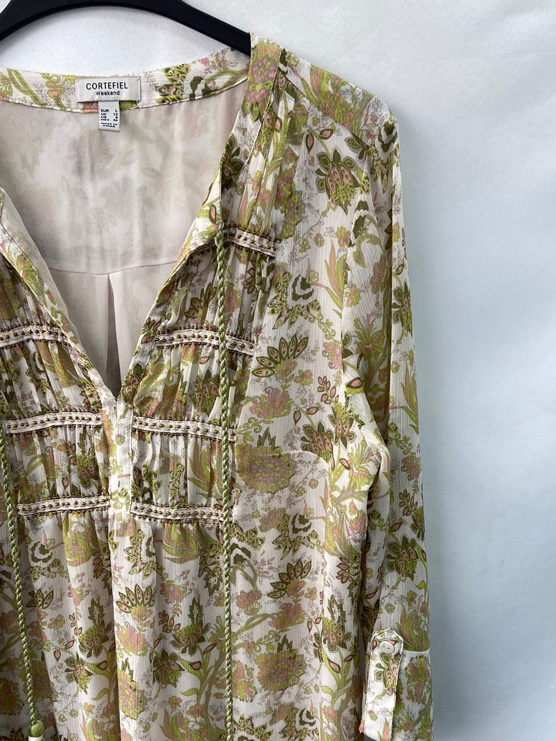 CORTEFIEL. Vestido hippie chic T.L